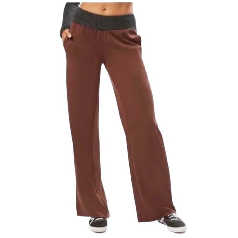 WeWoreWhat Suiting Twill Low Rise V Pant